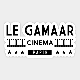 Cinema Logo v2 Sticker
